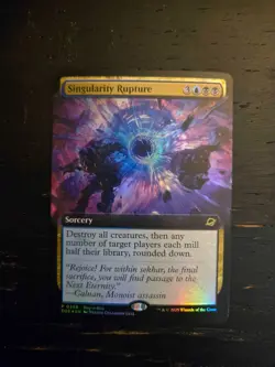 Singularity Rupture - Buy-A-Box Promos - Extended Art Foil - Image 1