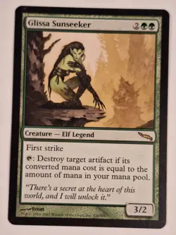 Glissa Sunseeker - Mirrodin - Magic the Gathering MTG Nice! - Image 1