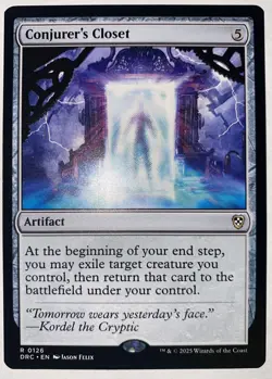 1x Conjurer's Closet - Commander: Aetherdrift - NM - MTG - Image 1