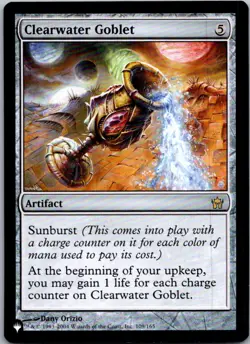 Clearwater Goblet The List Reprints NM Normal - Image 1