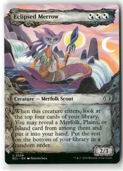 Eclipsed Merrow Lorwyn Eclipsed Magic The Gathering MTG NM Regular IN HAND - Image 1