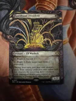 Dawnhand Dissident (Showcase) - 0311 - Lorwyn Eclipsed ECL - MTG - NM/M - Image 1