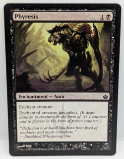 Phyresis Mirrodin Besieged Regular LP MTG - Image 1