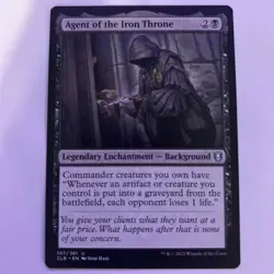 Agent of the Iron Throne - Baldur's Gate CLB - Uncommon - MTG LP - Image 1
