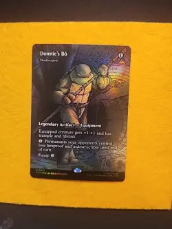 Donnie's Bo - Shadowspear (Borderless) Teenage Mutant Ninja Turtles Source... - Image 1