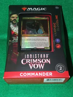MTG INNISTRAD CRIMSON VOW VAMPIRIC BLOODLINE COMMANDER DECK NEW SEALED - Image 1