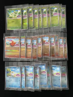 2025 Pokemon TCG S-CHN Gem Pack PROMO 120/SV-P Fuecoco Quaxly Sealed Lot*30 PC46 - Image 1