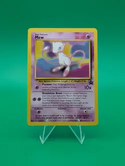 Mew #8 Black Star Promo Non-Holo Pokemon Card - Image 1