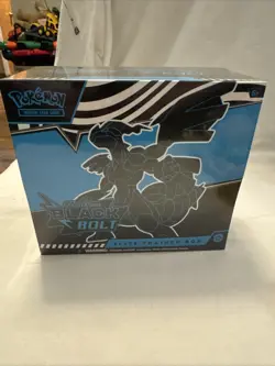 Pokemon Scarlet Black Bolt Elite Trainer Box ETB Factory Sealed TCG Fast Ship - Image 1