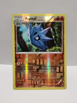 Pupitar 42/124 XY - Fates Collide Reverse Holo Pokemon TCG Card [ENG]* - Image 1