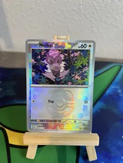 Noibat 090/131 Master Ball Reverse Holo Pokemon TCG Prismatic Evolutions - Image 1