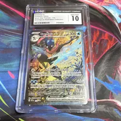 Pokemon Greninja ex 132 Sv: Scarlet & Violet Promo Full Art Holo CGC 10 2024 - Image 1