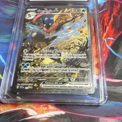Pokemon Greninja ex 132 Sv: Scarlet & Violet Promo Full Art Holo CGC 10 2024 - Image 3