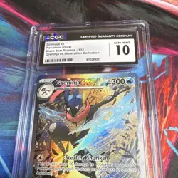 Pokemon Greninja ex 132 Sv: Scarlet & Violet Promo Full Art Holo CGC 10 2024 - Image 4