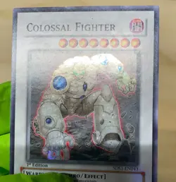Colossal Fighter - 5DS1-EN043 - LP  super Rare  - Yugioh 1st Edition - Image 3