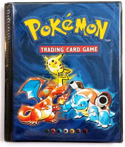 Pokemon 1999 VTG Official Trading Card Game Album BInder Nintendo WOTC 4-Pocket 742818083201 - Image 1