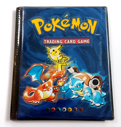 Pokemon 1999 VTG Official Trading Card Game Album BInder Nintendo WOTC 4-Pocket 742818083201 - Image 2