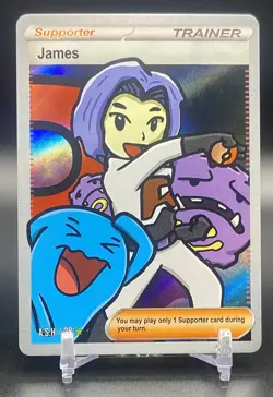 James #28 - After Skool Hobby - Generation One Pokemon Fan Art Trainer - Image 1
