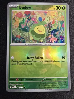 Budew Pokeball Holo- 004/131 - Prismatic Evolutions - Pokemon TCG - Image 1