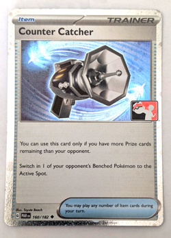 POKEMON ~ COUNTER CATCHER ~ 160/182 ~ PLAY STAMPED PRIZE PACK SERIES HOLO ~ NM - Image 1
