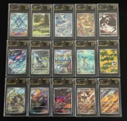 15 Lot OCD 10 Pokemon Tcg Chinese Card AR Art Rare Absol lapras minior FI38 - Image 1