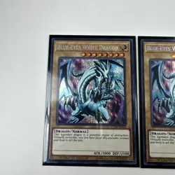 Yugioh Blue-Eyes White Dragon- CT14-EN002 - Secret Rare - Limited Edition NM x3 - Image 2