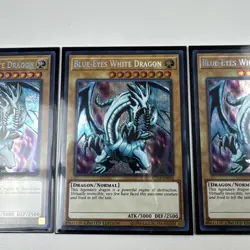 Yugioh Blue-Eyes White Dragon- CT14-EN002 - Secret Rare - Limited Edition NM x3 - Image 3