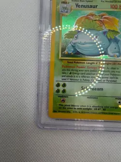 1999 Pokemon Venusaur CGC 9 Mint Holo #15 Base Set Vintage - Image 5
