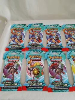 X10 Pokemon Journey Together Blister Packs Brand New Sealed - Image 2