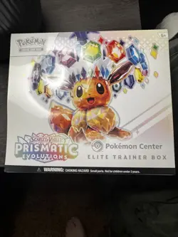 Pokemon Center Exclusive TCG Prismatic Evolutions Elite Trainer Box ETB - Sealed - Image 1