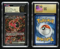 Oricorio ex Pokemon Mega Evolution Black Star Promo #024 CGC 10 Pristine - Image 3