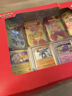 Pokemon TCG Scarlet & Violet 151 Mini Tin 4-Pack Sam’s Club New/Sealed - Image 3