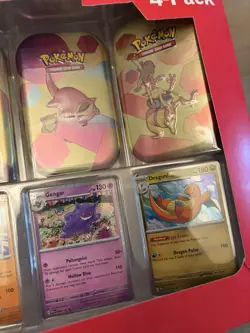 Pokemon TCG Scarlet & Violet 151 Mini Tin 4-Pack Sam’s Club New/Sealed - Image 5