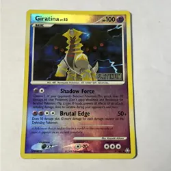 Pokemon Giratina TCG 4/146 Legends Awakened Platinum Stamped Reverse Holo - Image 1