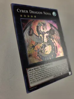 Cyber Dragon Nova OP17-EN006 Super Rare Yugioh OTS Tournament Pack 17 Near Mint - Image 2