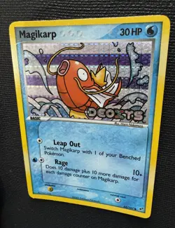 Magikarp 64/107 Pokemon Deoxys STAMPED Reverse Holo 2005 - Image 3
