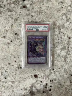2022 Yu-Gi-Oh! The Dark Magicians BACH-EN100 Starlight Rare PSA 10 GEM MINT - Image 3