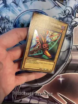 (81) Yugioh Left Leg Of The Forbidden One UBP1-EN002 Secret Rare LP/VLP - Image 5