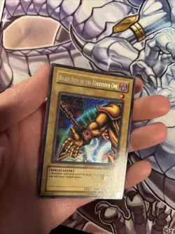 YUGIOH Right Arm Of The Forbidden One UBP1-EN003 Secret Rare HP (ADP) - Image 2