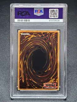 Yugioh DUNE-EN032 Arahime the Manifested Mikanko Quarter Century Secret PSA 9 - Image 2