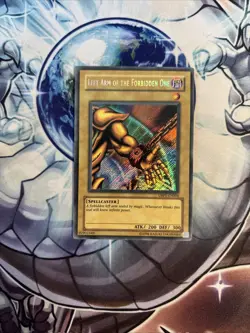 (81) Yu-GI-Oh- Left Arm Of The Forbidden One- UBP1-EN004 Secret LP/VLP - Image 1