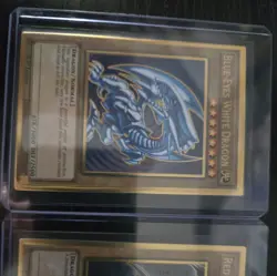 🔥 YUGIOH Blue-Eyes Red Eyes Dark Magician MAGO 1ST EDITION NM GOLD RARE - Image 2