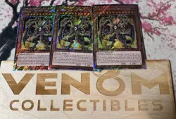 3x (M/NM) Yubel - Terror Incarnate RA03-EN190 Platinum Rare 1st Edition YuGiOh - Image 1