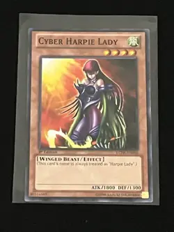 Cyber Harpie Lady LCJW-EN096 1st Ed. YuGiOh Legendary Collection 4: Joey's World - Image 2