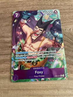 Foxy OP07-071 Rare ALT ART 500 Years in Future One Piece TCG NM English - Image 1