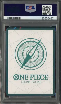 2025 One Piece Gol D. Roger OP13 Gold Don!! Card Carrrying On His Will PSA 10 - Image 2