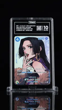 One Piece TAG 10 Boa Hancock (SP Alt Art) OP01-078 SR Japanese - Image 1