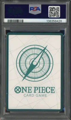 2025 One Piece Gol D. Roger OP13 Gold Don!! Card Carrrying On His Will PSA 10 - Image 2