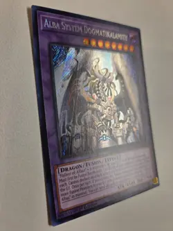 Alba System Dogmatikalamity BLMM-EN011 Secret Rare Yugioh 1st Edition Mint - Image 2