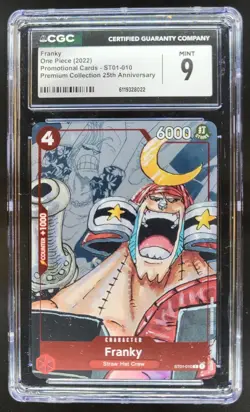 2022 ONE PIECE FRANKY PROMO 25TH ST01-010 CGC 9 A PT - Image 1